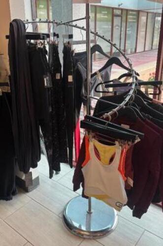 CURVED RETAIL RACK
