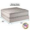 DESCRIPTION: (1) BED AND BOX SPRING RETAIL$: $500.00 SIZE: KING SIZE BED QTY: 1
