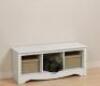DESCRIPTION: (1) CUBBY STORAGE BENCH BRAND/MODEL: PREPAC ENTRYWAY INFORMATION: WHITE RETAIL$: $92.19 SIZE: 48"W x 20"H x 15.75"D QTY: 1