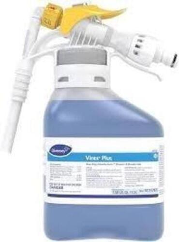 DESCRIPTION: (6) VIREX PLUS ONE STEP DISINFECTANT CLEANER AND DEODORIZER BRAND/MODEL: DIVERSEY SIZE: 1.58 US QT RETAIL$: $50.67 EA QTY: 6