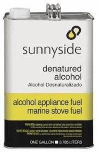 DESCRIPTION: (2) DENATURED ALCOHOL BRAND/MODEL: SUNNYSIDE #20K854 SIZE: 1 GALLON RETAIL$: $22.14 EA QTY: 2