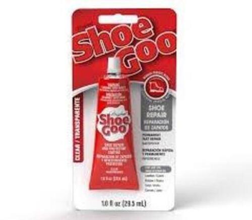 DESCRIPTION: (2) ADHESIVE GLUE SHOE REPAIR BRAND/MODEL: SHOE GOO SIZE: 3.7 FL OZ RETAIL$: $5.00 EA QTY: 2