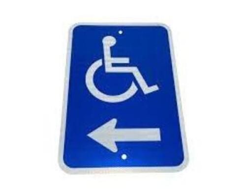DESCRIPTION: (1) ADA SIGN INFORMATION: ALUMINUM RETAIL$: $42.82 EA QTY: 1