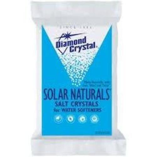 DESCRIPTION: (2) WATER SOFTENER SALT BRAND/MODEL: DIAMOND CRYSTAL SOLAR NATURALS SIZE: 50 LB RETAIL$: $45.00 EA QTY: 2