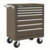 DESCRIPTION: (1) ROLLING TOOL CABINET BRAND/MODEL: KENNEDY #54DM87 INFORMATION: BROWN, HEAVY DUTY, MATTE, BALL BEARING SIZE: 29" W X 20" D X 35" H RET