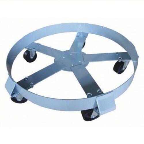 DESCRIPTION: (1) CROSS BRACE DRUM DOLLY WITH SUPPORT RING BRAND/MODEL: PART NUMBER #1XWA2 INFORMATION: GREY SIZE: 1,400 LOAD CAP RETAIL$: $133.99 EA Q