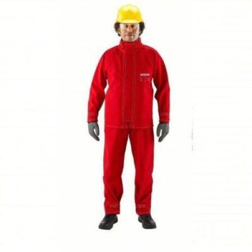 DESCRIPTION: (1) LAB JACKET BRAND/MODEL: ALPHATEC #61TL26 INFORMATION: RED, ZIPPER CLOSURE, POLYESTER SIZE: XL RETAIL$: $597.17 EA QTY: 1