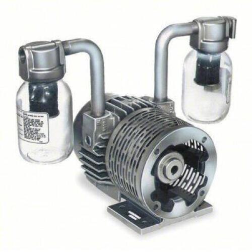 DESCRIPTION: (1) SEPARATE DRIVE VACUUM PUMP BRAND/MODEL: GAST #4Z469 INFORMATION: 1 HP, MOTORLESS, 17 CFM, 26.5 IN HG MAX VACUUM, 1,725 RPM MAX SPEED