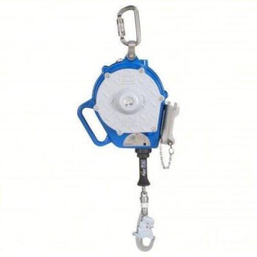 DESCRIPTION: (1) SELF RETRACTING LIFELINE BRAND/MODEL: 3M #809F01 INFORMATION: CARABINER ANCHOR, HARNESS SWIVEL SNAP HOOK, SEALED SIZE: 50' RETAIL$: $