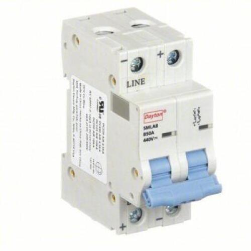 DESCRIPTION: (18) SUPPLEMENTARY PROTECTOR BRAND/MODEL: DAYTON #5MLA8 INFORMATION: 50 A AMPS, 440V DC, 10KA AT 440V DC, SCREW CLAMP, NDB2Z-63 B50/2 RET