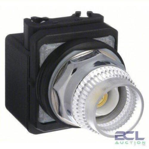 DESCRIPTION: (6) EXTENDED PUSH BUTTON BRAND/MODEL: DAYTON #30G370 INFORMATION: CLEARN, METALLIC, MOMENTARY SIZE: 30 MM MOUNTING SIZE RETAIL$: $67.90 E