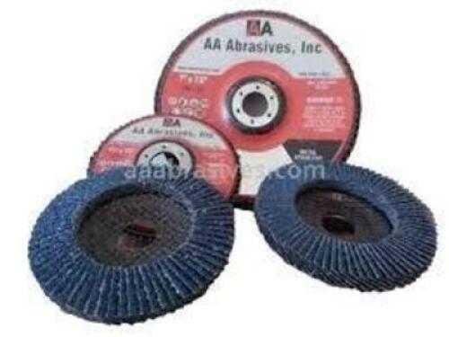 DESCRIPTION: (2) BOXES OF (10) WHEELS BRAND/MODEL: STANDARD ABRASIVES #873200 SIZE: 1 X 1/8 X 1/8 RETAIL$: $33.66 EA QTY: 2
