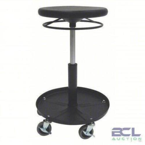 DESCRIPTION: (1) SHOP STOOL, WELDING BRAND/MODEL: SHOPSOL #48RH35 INFORMATION: BLACK, NO BACKREST, PNEUMATIC LEVER SIZE: 19-26" RETAIL$: $313.90 EA QT