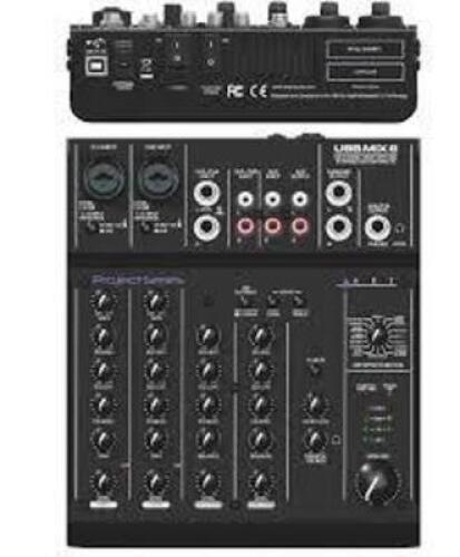 DESCRIPTION: (1) SIX CHANNEL MIXER BRAND/MODEL: ART PROJECT SERIES INFORMATION: USB MIX 6 RETAIL$: $100.00 EA QTY: 1