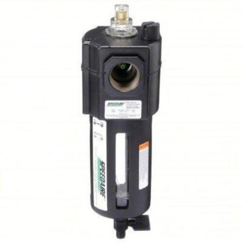 DESCRIPTION: (2) AIR LINE LUBRICATOR BRAND/MODEL: SPEEDAIRE #4ZL89A SIZE: 3/4 in NPT, 142 cfm, 150 psi Max Op Pressure RETAIL$: $75.87 EA QTY: 2