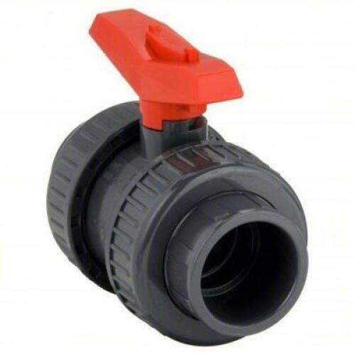 DESCRIPTION: (1) TWO-WAY BALL VALVE BRAND/MODEL: GF PIPING SYSTEMS #6NC70 SIZE: 1 1/2 in, RETAIL$: $135.25 EA QTY: 1
