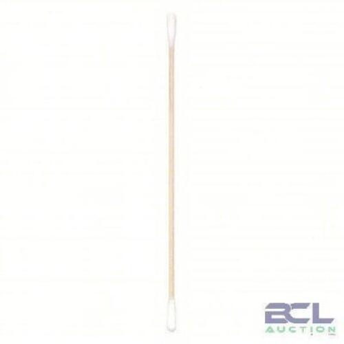 DESCRIPTION: (1) CASE OF (1000) COTTON SWABS BRAND/MODEL: 3TAT9 SIZE: 6 in Overall Lg, 1/2 in Tip Lg, 5 in Handle Lg, 3/8 in Tip Wd RETAIL$: $158.64 E