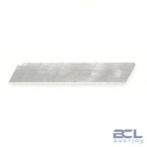 DESCRIPTION: (1) CASE OF (10) PACKS OF (10) SNAP OFF BLADES BRAND/MODEL: WESTWARD #2ZRL7 SIZE: 4 1/4 in Blade Lg, 3/4 in Blade Wd, 0.02 in Blade Thick