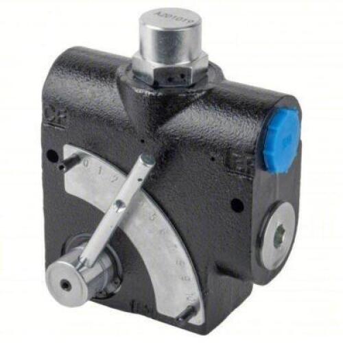 DESCRIPTION: (1) HYDRAULIC FLOW CONTROL VALVE BRAND/MODEL: DELAVAN AG PUMPS #813XW8 SIZE: 16 gpm Max Flow Rate, 1/2 in NPT, 1/2 in NPT, Spool RETAIL$: