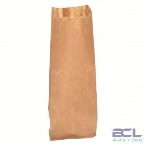 DESCRIPTION: (1) CASE OF (500) LIQUOR BAG BRAND/MODEL: 12R140 INFORMATION: BROWN SIZE: 4 in Wd, 1 1/4 in Dp, 10 in Ht, 35#, 35 lb Basis Weight, RETAIL