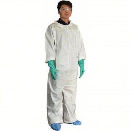 DESCRIPTION: (1) CASE OF (25) DISPOSABLE COVERALLS BRAND/MODEL: CONDOR #30ZE37 SIZE: 4XL RETAIL$: $125.00 EA QTY: 1