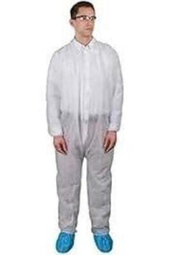 DESCRIPTION: (1) CASES OF (25) DISPOSABLE COVERALLS BRAND/MODEL: PROSAFE #CVL-SMS- INFORMATION: WHITE SIZE: MED RETAIL$: $125.82 EA QTY: 1