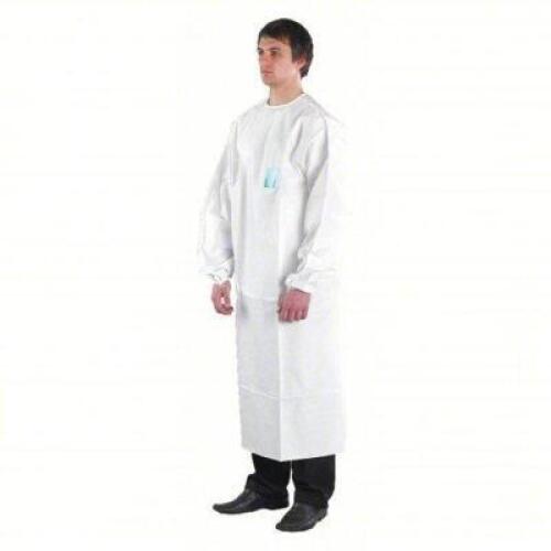 DESCRIPTION: (1) CASE OF (30) DISPOSABLE LAB COAT BRAND/MODEL: ALPHATEC #411G90 INFORMATION: WHITE, LEFT CHEST, 2 POCKETS SIZE: 5XL RETAIL$: $474.03 T
