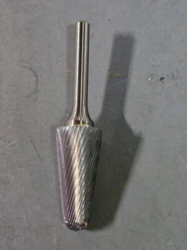 DESCRIPTION: (4) CARBIDE BALL NOSED CONE BURR BRAND/MODEL: WESTWARD 19D781 SIZE: SL-7 RETAIL$: $139.44 QTY: 4