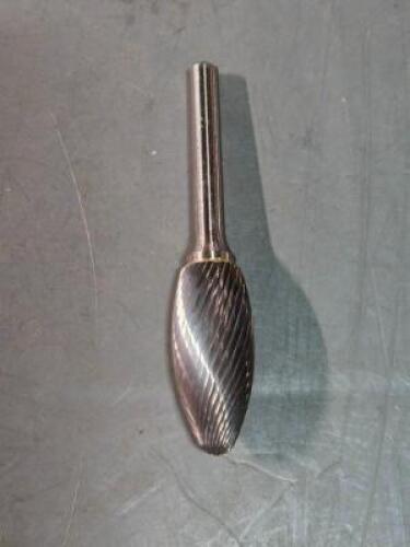 DESCRIPTION: (4) CARBIDE FLAME BURR BRAND/MODEL: WESTWARD 19D736 SIZE: 1-7/16" HEAD RETAIL$: $299.40 QTY: 4
