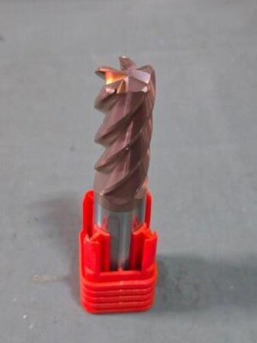 DESCRIPTION: (1) SOLID CARBIDE CORNER RADIUS END MILL BRAND/MODEL: FULLERTON 37663 SIZE: 5/8" DIA A RETAIL$: $351.98 QTY: 1