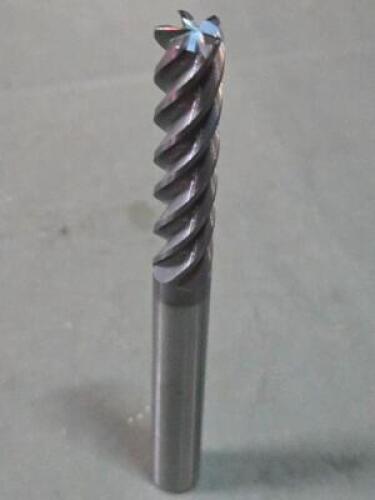 DESCRIPTION: (2) SOLID CARBIDE CORNER RADIUS END MILL BRAND/MODEL: MA FORD 37020 SIZE: 3/8" DIA 1-5/8" LOC RETAIL$: $200.60 QTY: 2