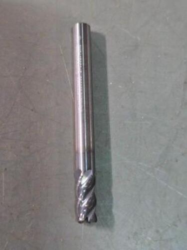 DESCRIPTION: (10) SOLID CARBIDE CORNER RADIUS END MILLS BRAND/MODEL: GORRILA GM316RS5015 SIZE: 3/16" MILLING DIA 3/8" LOC 1.02" RAD RETAIL$: $326.10 Q