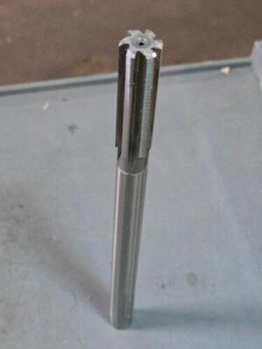 DESCRIPTION: (1) CARBIDE TIPPED REAMER BRAND/MODEL: CJT 45006250 SIZE: 5/8" DIA RETAIL$: $268.46 QTY: 1