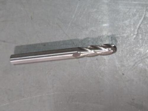 DESCRIPTION: (6) CARBIDE GP BALL END MILLS BRAND/MODEL: FULLERTON 32039 SIZE: 3/16" DIA RETAIL$: $108.90 QTY: 6