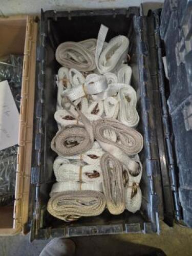 (140) - WHITE DOUBLE RING STRAPS