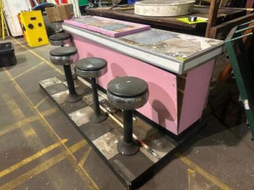 SODA SHOPE DINNER ROLLING BAR