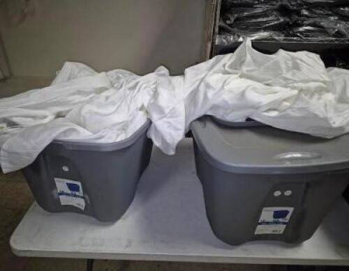 (12) - CENTER POLE DRAPE COVERS