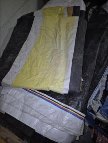 PALLET OF BILLBOARD TARPS