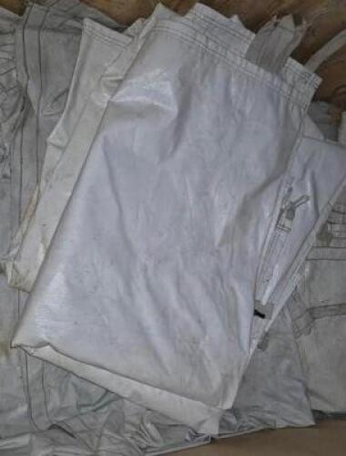 (4) - WHITE SOLID TARPS