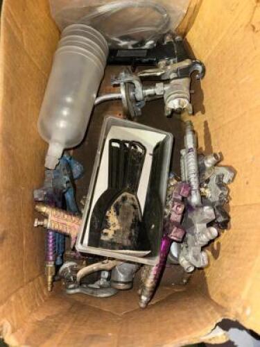 ASSORTED SPRAY PAINT GUNS
