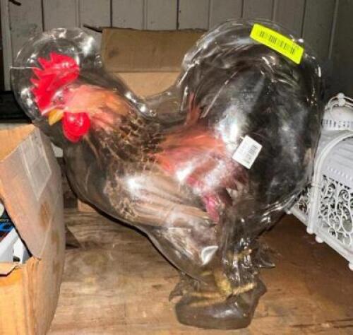 LIFE SIZE ROOSTER DECOR