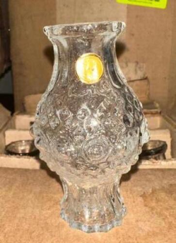 ONE CASE OF GLASS CANDLE COVERS