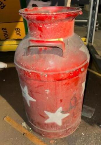 DECORATIVE MILK CAN