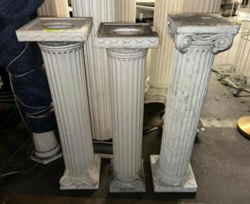 (3)- 40" DECORATIVE POSTS