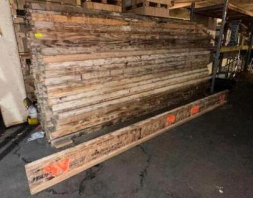 (82)- 104" WOODEN JOISTS