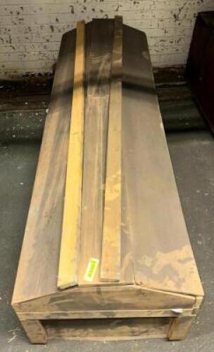 LIFE SIZE WOODEN COFFIN