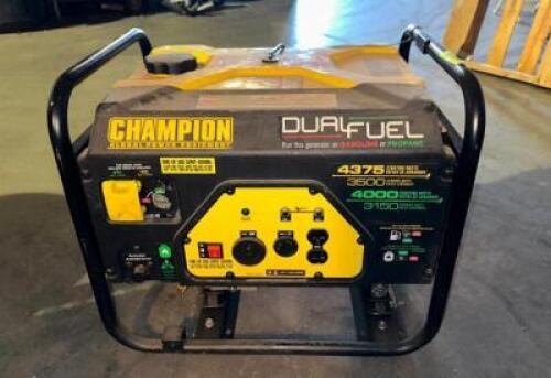 CHAMPION 4000W GENERATOR