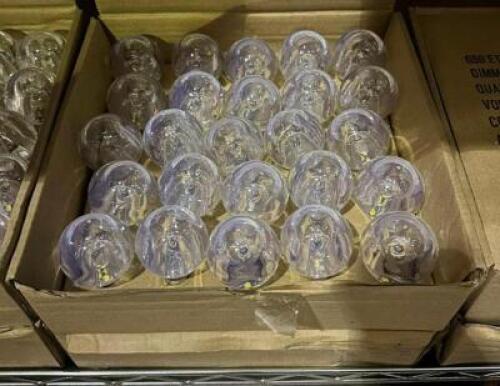 (2) 25CT BOXES OF G50 E17 SMOOTH SMD LED REPLACEMENT BULBS