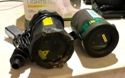 (2) LASER LIGHTS