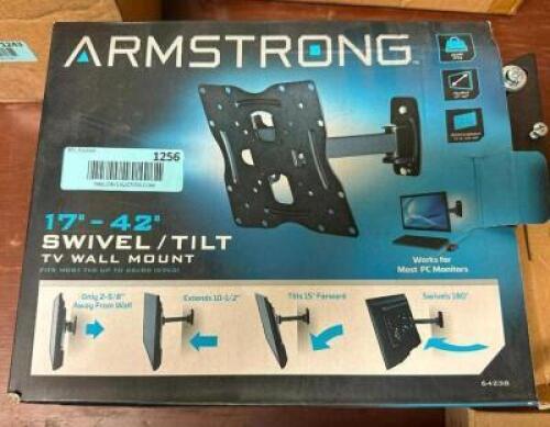 (2) SWIVEL/TILT TV WALL MOUNTS